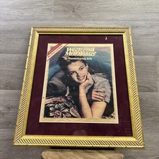 VTG Judy Garland Special Tribute 1979 Issue Collectors Professional Framed 16x18