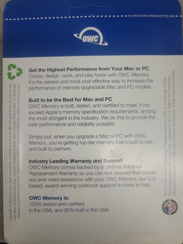 OWC 256MB PC100 168 Pin 168-Pin SD Ram Memory 16chip - Picture 2 of 3