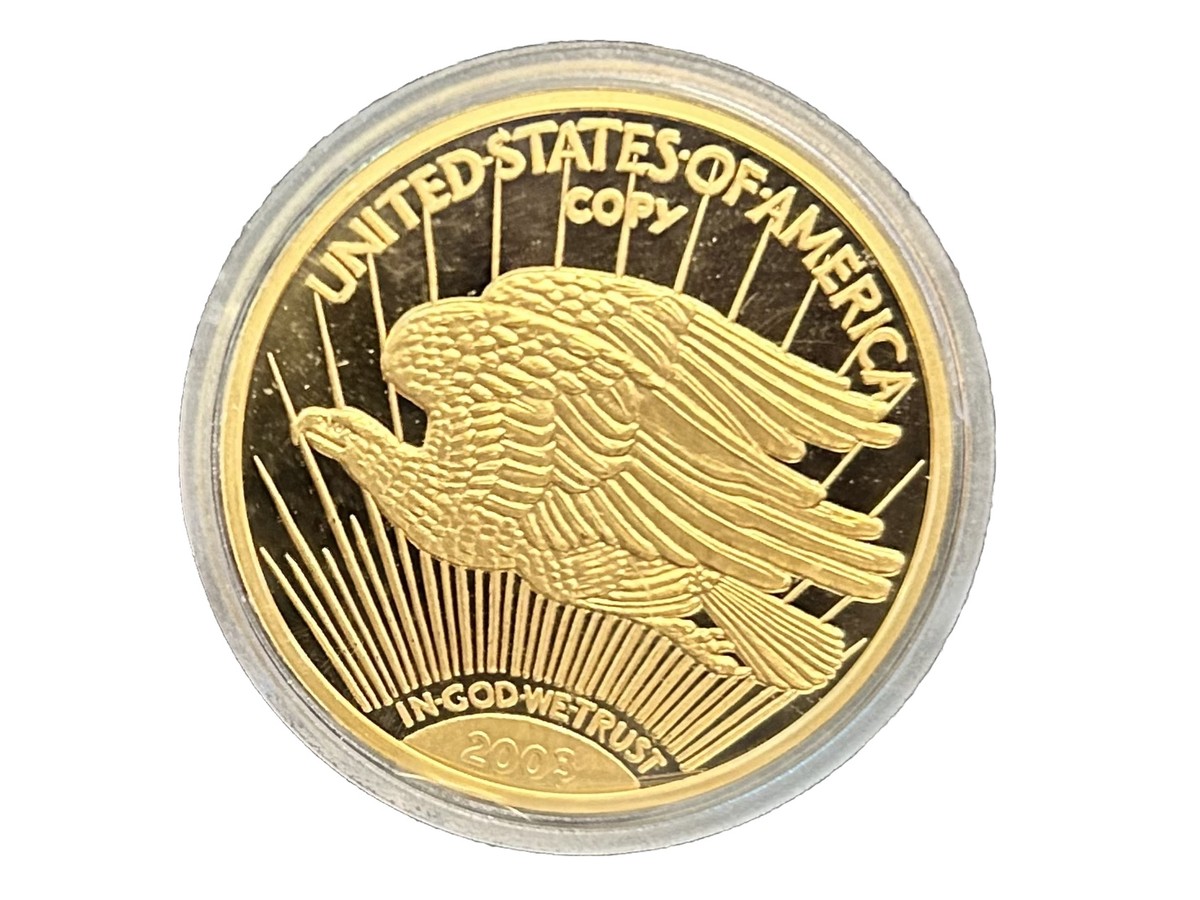 2003 1933 Gold Double Eagle Replica Gold Plated Proof COPY C07002