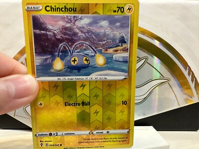 MTG　エラー　インク Chinchou 52/203 ERROR INK BLEED HEAVY INK Pokemon - NM | eBay