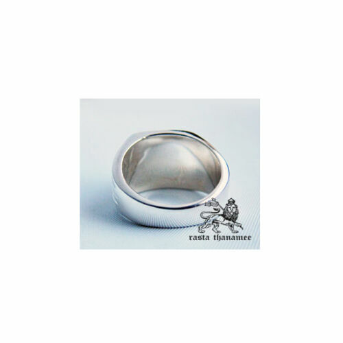 ORIGINAL RASTA THANAMEE GOLD LION PEARL SHELL.925 STERLING SILVER RING - Picture 3 of 4