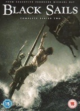Black Sails : Complete Series 2 (4 DVD Set / Toby Stephens 2015)