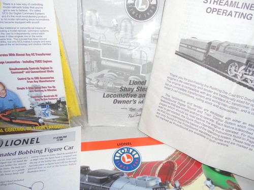 HOJAS DE INSTRUCCIONES DE TREN DE MOTOR Y CATÁLOGOS MTH Y LIONEL. SHAY Y MÁS. - Imagen 5 de 5