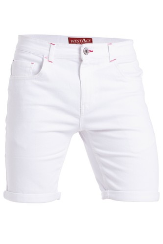 Mens Denim Shorts Stretch Cotton Jeans Cargo Combat Half Pant Casual Designer - Picture 3 of 4
