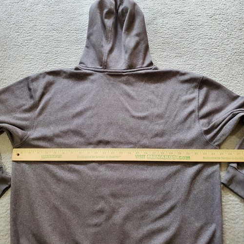 Under Armour Indiana Hoosiers Hoodie Mens Large Gray Red Sweatshirt NCAA - Picture 14 of 20