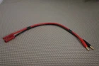HXT 4mm TO BANANA PLUG BATTERY CHARGE 12AWG LEAD CABLE CONNECTOR USA SELLER