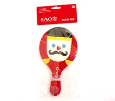 FAO Schwarz Paddle Ball Game Featuring The FAO Toy Soldier NWT