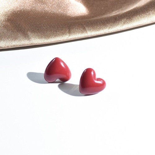 Pendientes de acrílico en forma de corazón Love Actually - Imagen 2 de 4