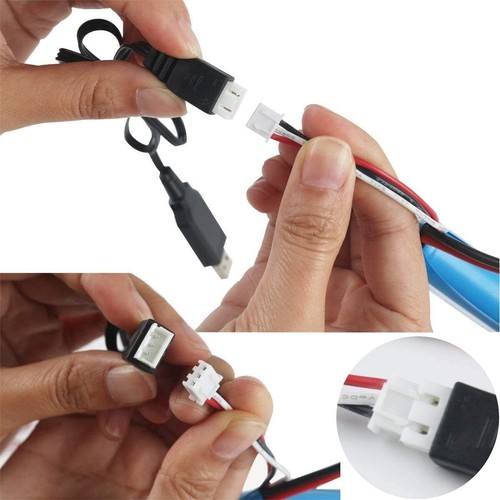 2 pezzi 7,4 V 1500 mAh 15 C 2s batteria agli ioni di litio connettore T Deans per WLtoys 4WD RC auto - Foto 3 di 9