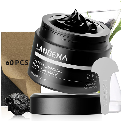 Mascarilla Removedora De Puntos Negros Mascara Carbon De Bambu Para La Cara MEJOR - Imagen 11 de 12