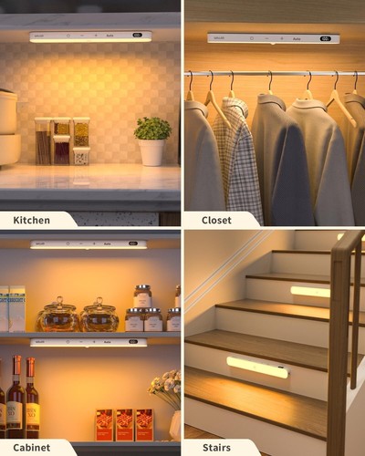 3000 K Cabinet Lighting LED with Motion Sensor, Cabinet Light, LED Strip, Bat... - Bild 3 von 7