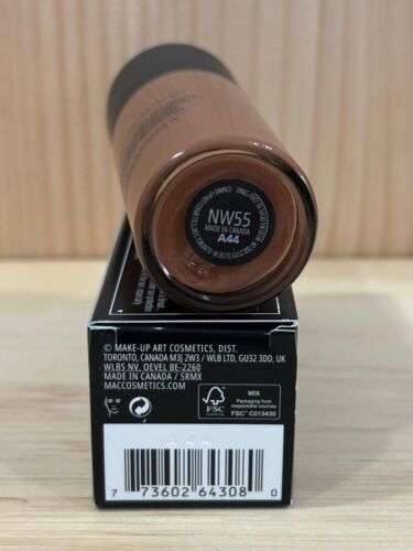 MAC Studio Fix Fluid SPF 15 24 ORE fondotinta opaco + controllo olio 1,0 oz/30 ml ~ nuovo con etichette 55 - Foto 3 di 3