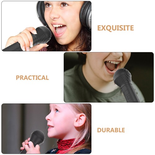 3 Pcs Stage Props Karaoke Toys Microphone Faux for Costume Child Toddler - Bild 6 von 12