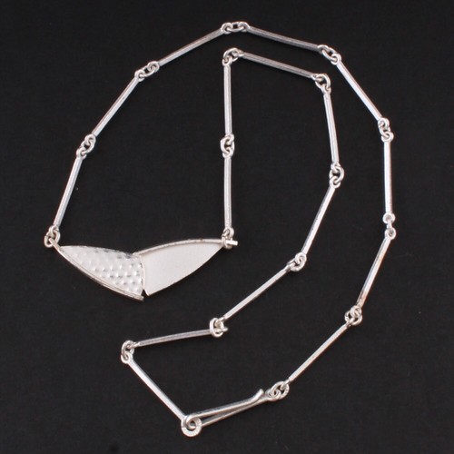 LAPPONIA Sterling Necklace / Collier. Dotie Dot. Silver 925S. V8, 1998. 41 cm - Picture 2 of 6