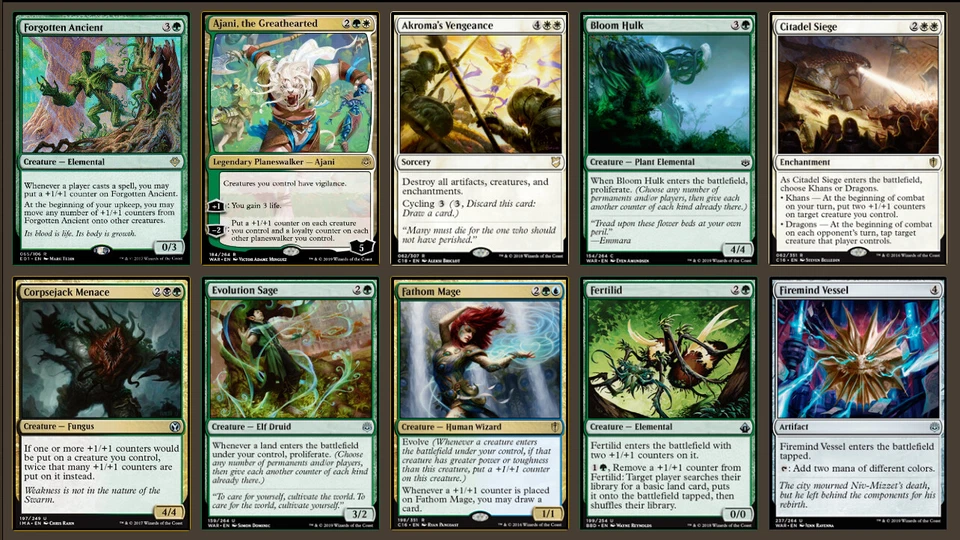 ATRAXA EDH COMMANDER DECK Magic the Gathering MTG 100 cards - INFECT - Image 2 of 4