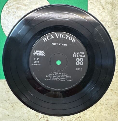 Chet Atkins Yellow Bird Compact Country Jukebox 33 RCA Victor 2549 Mini LP - Bild 4 von 6