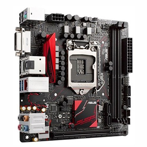 ASUS B150I PRO GAMING/AURA Motherboard Intel B150 LGA 1151 CORE M.2 DDR4 M-ITX - Picture 4 of 5