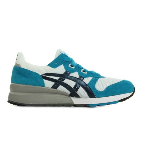 Turquoise Taille Baskets Epirus Gel Lacets Asics Chaussures Homme Cuir qYIXww