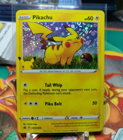 Pikachu SWSH039 ポケモンカード ピカチュウ　プロモ Pikachu SWSH039 ポケモンカード ピカチュウ プロモ - メルカリ