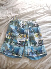 Bnwot Mens TU Sainsbury's Swimming Shorts Size Small 30-32 In Waist