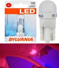 Sylvania Premium LED light 194 Red One Bulb Interior Trunk Cargo Replacement OE