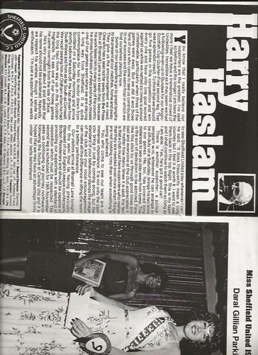 Sheffield United v St Mirren Anglo Scottish Cup Semi Final 1st Leg 30/10/79 - Picture 3 of 9