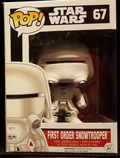 Funko Pop! 67 Frist Order Snowtrooper Star Wars Force Awakens Hard to Find