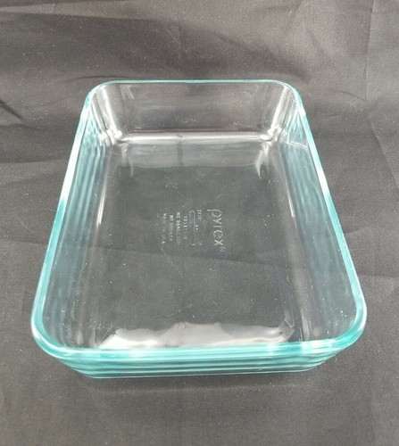 "Plato para hornear vidrio rectangular Pyrex 7210, cazuela de 3 tazas 7"" X 5"" X 1,5" - Imagen 3 de 5
