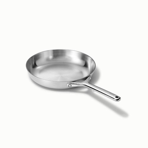 Caraway Home Skillet Frying Pan Round Stainless Steel Material Silver Electric - Imagen 3 de 4
