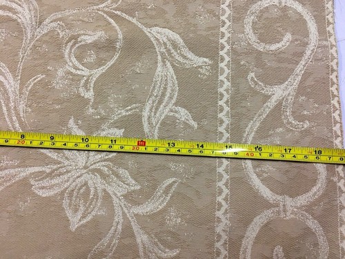 SOFT FURNISHING DAMASK POLY/COTTON FABRIC REMNANTS : BMR01 - Foto 5 di 16