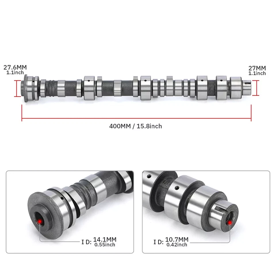For 2008-17 Honda Odyssey 2009-15 Honda Pilot Front and Rear Camshaft Kit New Foto 2 de 4