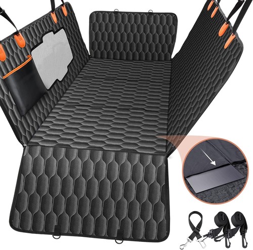 6in1 Pet Car Seat Cover Dog Safety Protector Back Seat Hammock Cushion Non Slip - Picture 2 of 9