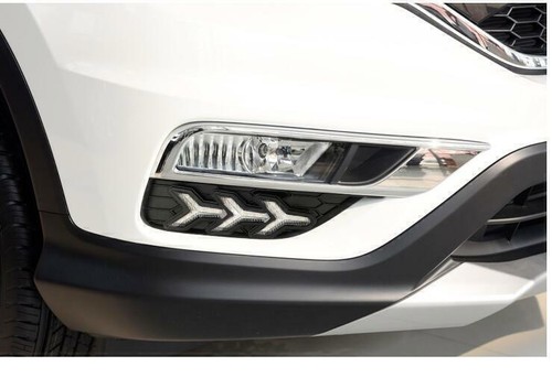 2x For 2015-2016 Honda CRV CR-V Front Bumper LED Daytime Running DRL Fog Lights - Picture 15 of 15