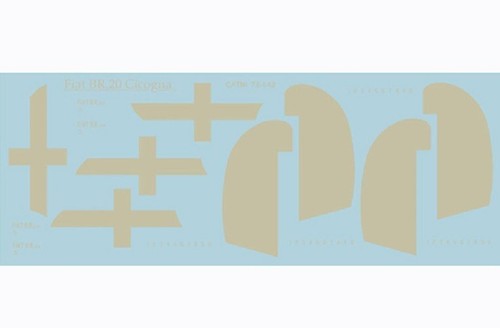 Print Scale 72-142 Decal for airplane 1:72 Fiat BR.20 Cicogna Waterslide decals - Picture 6 of 24
