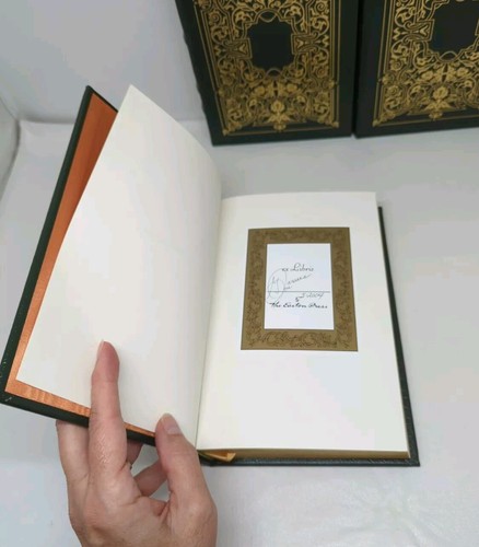 THE FORSYTE SAGA By John Galsworthy Leather Bound Easton Press Set of 3 2003  - Imagen 6 de 18