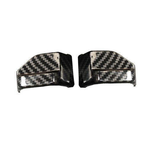 Cubierta de fibra de carbono interior hebilla del cinturón de seguridad 2016-2019 apta para Benz GLS GLE - Imagen 3 de 5
