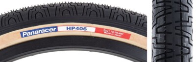 BMX Race Racing Panaracer HP406 Reifen Freestyle 20x1,75  Schwarz/Tanwall