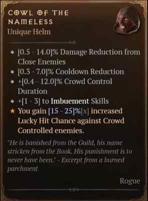 DIABLO 4   UNIQUE ITEM
