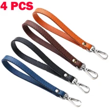 4X Wallet Belt Clutch Bag Strap Purse Bag Belt Wrist Bag Strap handle PU Leather