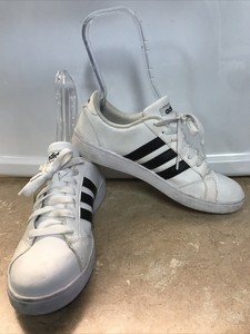 adidas neo cloudfoam advantage stripe men's shoes