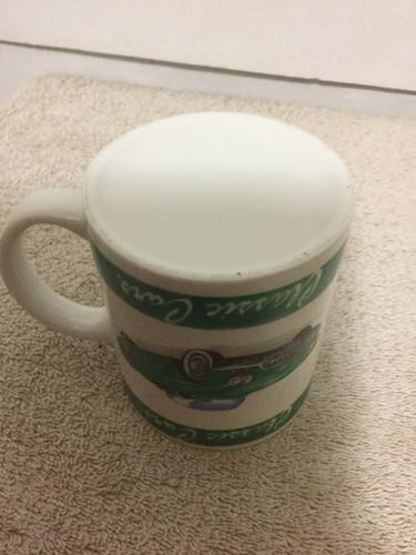 Classic Cars 1960 Chevrolet Corvette Mug Cup Green/White Logo Celebrate  - Picture 10 of 12