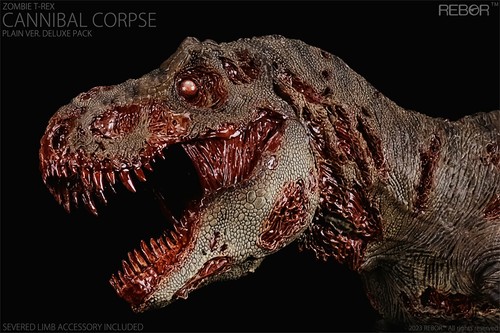 REBOR 1/35 Zombie Tyrannosaurus Rex Model Figure Ornament Adult Kids Toys Gift - Picture 13 of 22