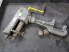 Used Pexto? Sheet Metal Hand Crank Powered Flanger Machine Crimper Beader