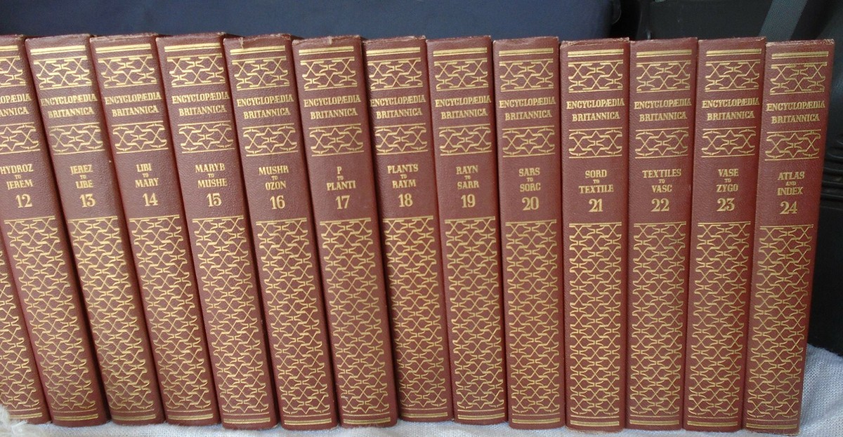 ENCYCLOPEDIA BRITANNICA 1941 Complete Set | eBay