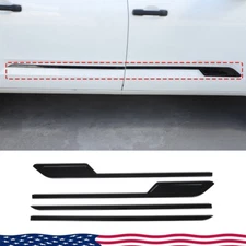 Glossy Black ABS Car Body Trim Strip For Toyota Tundra 2022+