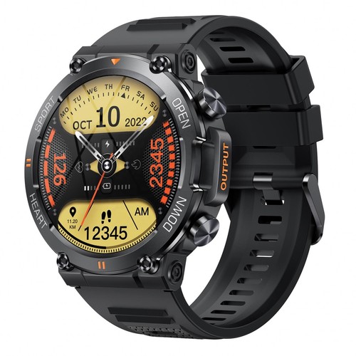 Für Samsung Huawei Smartwatch Armbanduhr Blutdruck Fitness Tracker Herren Damen - Bild 13 von 16