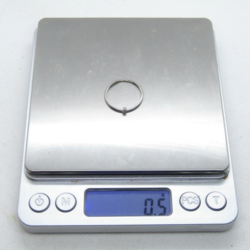 Beautiful SU CH Sterling Silver 925 Pink & White CZ Ring Size 7.5 K2130 - Picture 5 of 5