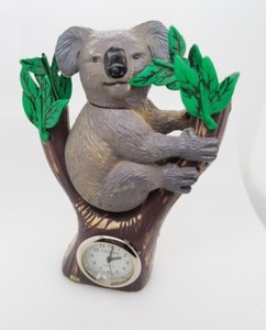 Australian Koala Clock Landmark Quartz Souvenir Desk Clock Koala