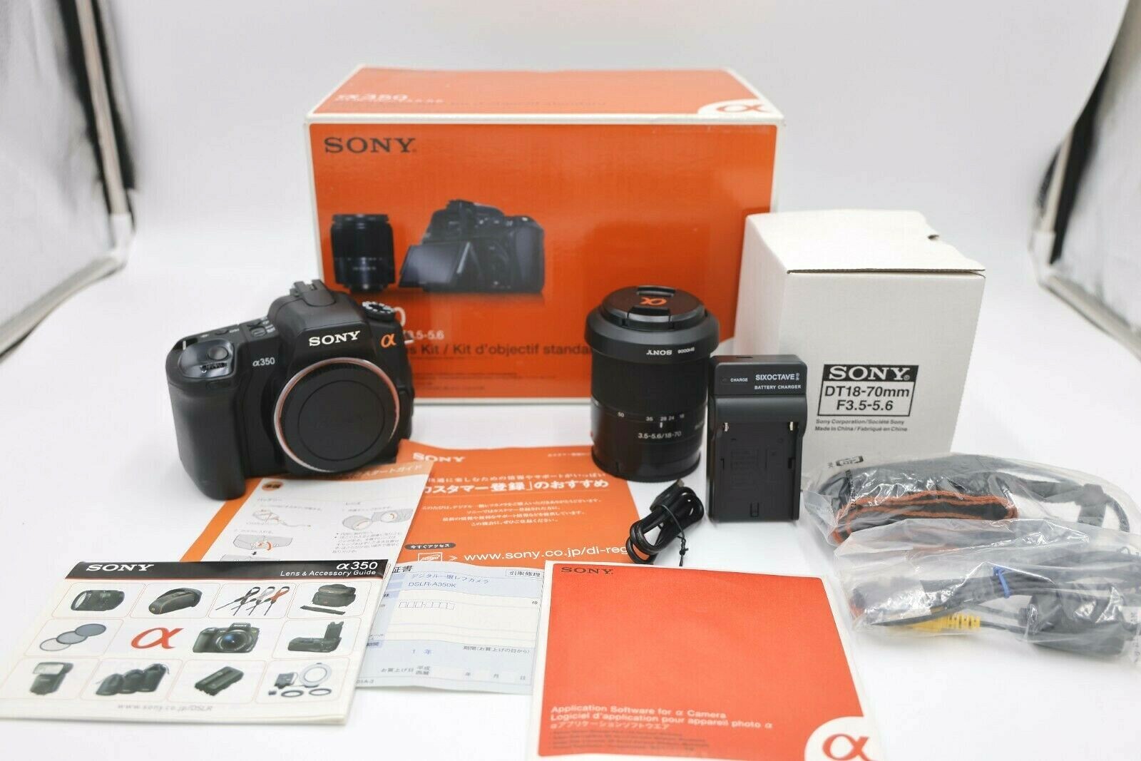 Sony Alpha DSLR-A350 SLR Digital Camera with Sony 18-70mm Lens 27242727311  | eBay