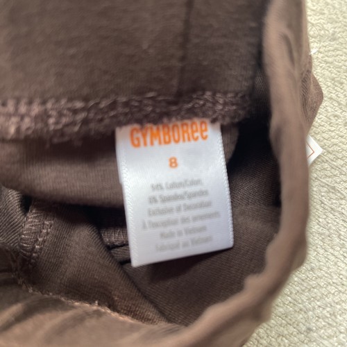 Girls Pumpkin Leggings - Lil Pumpkin - Brown Bear Sz 8 - Picture 3 of 4